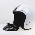 Motorcycle Helmet Retro Sun Visor Universal Black 3-Snap Motorcycle Sun Shade Visor Shield High Quality Car Accessories. 