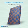 Paradise Comfort Sleep Mattress | Semi Orthopedic Support Mattress | Medium Firm Feel for Balanced Comfort | 4 Inch Bed Mattress.