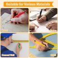 Mechanical Pencil Set with 4 Mechanical Carpenter Pencils 24 Refills.