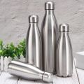 Stainless Steel Water Bottle 1 Liter Items, Drink Bottle for Sport Travel Cups, 500 750 1000ml Water Bottles. 