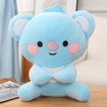 35cm Bt21 Cartoon Cute Kawaii Chimmy Cooky Shooky Koay Mang Sitting Plush Doll Pillow Adult Children's Birthday Gift Toy.