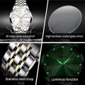 OLEVS 9931 Fashion Business Quartz Watch for Men Luxury Diamond Dial Stainless Steel Watch for men.