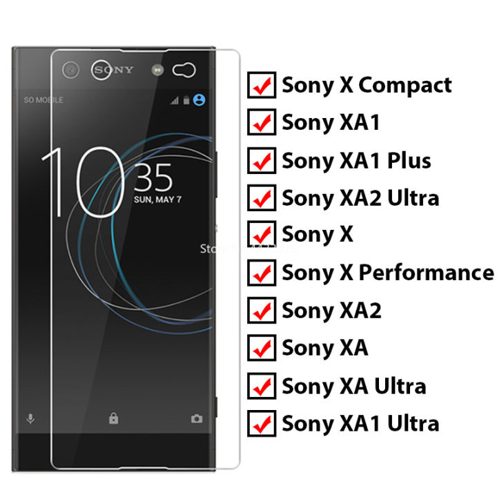 Glass A compact tempered ance Xerform, suitable for so curtain protective film glass ltra P XA2 Uia XA1 Sony Xperlus mobile phone screen ny X P