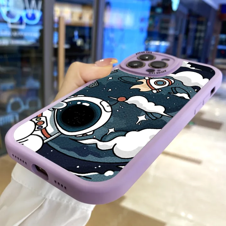 Jizetin%20for%20Infinix%20Hot%2010%20Play%20/%20Hot%2011%20Play%20Back%20Cover%20Cloud%20Astronaut%20Lambskin%20Texture%20PU%20Leather%20Back%20For%20Girls%20Boys%20Soft%20Phone%20Case%20-%20Image%208