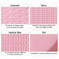 HEGRUS Foldable Makeup Brush Makeup Brush Cleaning Set Cleaner Beauty Tools Cleaning Brush Three-Piece Set Of Makeup Tools Cleaner Makeup Brush Cleaner Drying Net.