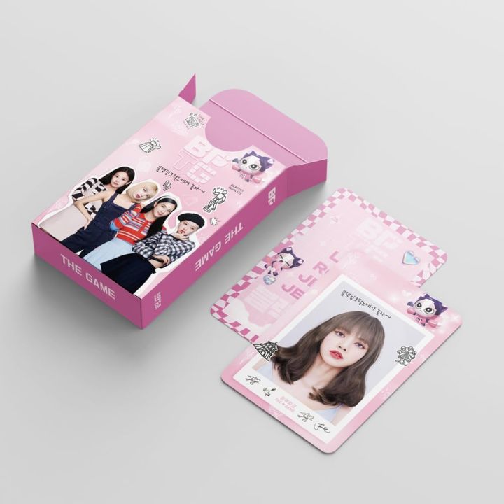55pcs%20Blackpink%20Lomo%20Cards%20Blackpink%20Photocards%20BP%20The%20Game%20New%20Album%20BP%202023%20Postcards%20Gift%20for%20Fans%20(BPTG)%20-%20Image%204
