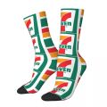 711 7-11 7-Eleven Store Logo Product Socks Cozy High Quality Crew Sock Super Soft for Womens Present.