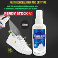 shoes & shocks deodorant sneaker deodorizer mist spray 100ml. 