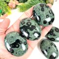 1pc Kambaba Jasper Palm Stone, Kambaba Jasper Smooth Stone.