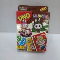 Labubu Uno Kids Card Family card 112 cards Friend gathering playing card games Collectibles Cards tabletop games Labubu is a plush toy and art toy character created by Hong Kong-born artist Kasing Lung.. 
