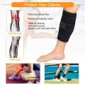 Calf Brace Adjustable Shin Splint Support Sleeve Leg Compression Wrap for Pulled Calf Muscle Pain Strain Injury, Swelling, Fits Men and Women.