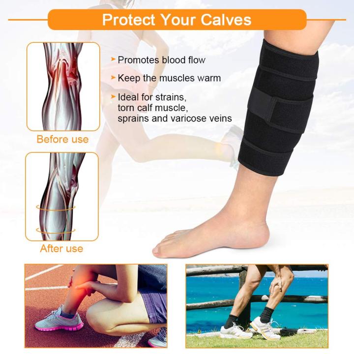 Calf%20Brace%20Adjustable%20Shin%20Splint%20Support%20Sleeve%20Leg%20Compression%20Wrap%20for%20Pulled%20Calf%20Muscle%20Pain%20Strain%20Injury,%20Swelling,%20Fits%20Men%20and%20Women%20-%20Image%206