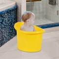Infant Bath Bucket Upright Baby Bath Tub for Gifts Boys and Girls Babies. 