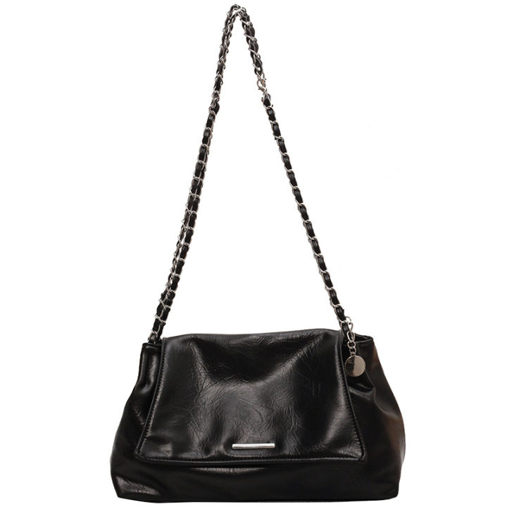 Casual%20soft%20face%20large%20capacity%20bag%20women's%202024%20new%20popular%20versatile%20chain%20crossbody%20bag%20silver%20shoulder%20bag%20-%20Image%205