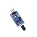 SINGLE LED FLAME Sensor Module For Fire Detection Module IR Flame Sensor IR Infrared Sensor 3 Pin Leads Flame Detection Sensor For Arduino.