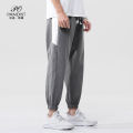 Bondiston Four Seasons Pants Men's Autumn New Harem Loose Men's Pants Leisure Sports Ankle Length Jogger Pants. 