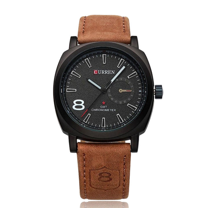 Current black color formal analog watches for men - Watch