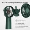 Jisulife FA20X Handheld Fan rechargeable 4000mAh Battery. 