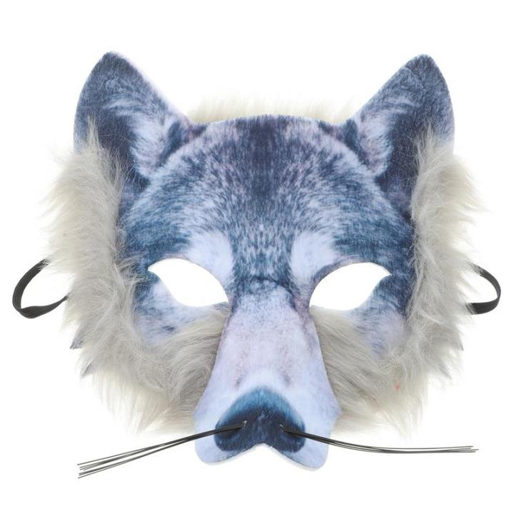 1pc%20Scary%20Wolf%20Mask%20PVC%20Animal%20Face%20Mask%20Cosplay%20Prop%20Masquerade%20Halloween%20Party%20Mask%20Party%20Dress%20Up%20Costume%20Accessory%20-%20Image%202