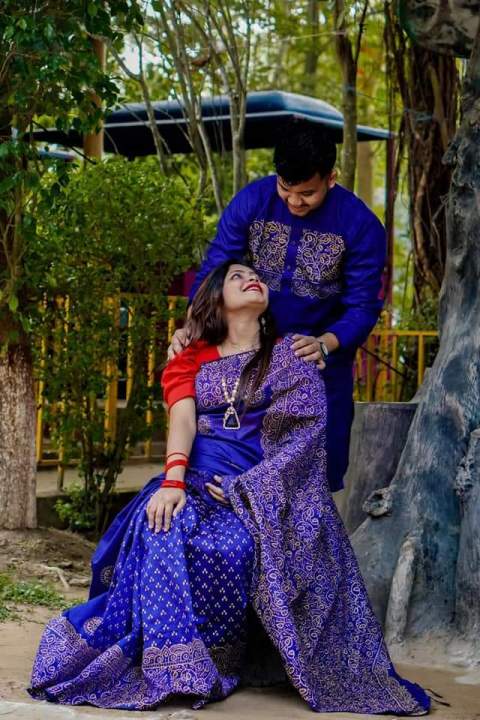 Stylish%20&%20fashionable%20New%20Matching%20best/Coupple%20Dress/For%20Men%20&%20Women%20/%20Saree%20&%20Panjabi/%20(Combo%20Set))%20-%20Panjabi%20-%20Panjabi%20For%20Men%20-%20Image%202