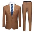 (Jacket + Pants) Men Formal Business Slim Suit 2020 High-end Formal Groom Wedding Dress Fashion Party Ball Costume 2 Piece Suit. 