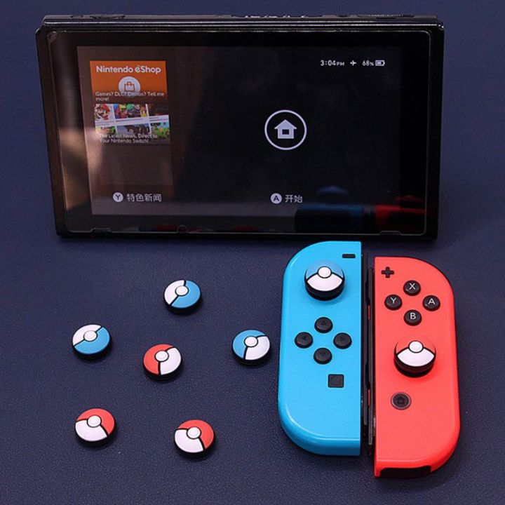 (NEW)1 pair analog thumb stick silicone grips Joy Con caps for Nintendo Switch NS Joy Con controller sticks