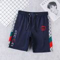 Summer New Men's Shorts Ultra-Thin Beach Pants Large Trunks Casual Quick-Drying Loose Track Pants Printed Swimming Trunks. 