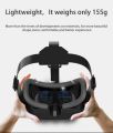 VR Shinecon G10 New Lightweight Virtual Reality Headset 3D Glasses for 4.7-7 Inch Smartphones, Compatible with iOS/Android.