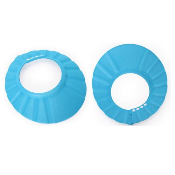 Baby%20Kids%20Children%20Shampoo%20Bath%20Bathing%20Shower%20Cap%20Hat%20Wash%20Hair%20Shield%20To%20Prevent%20The%20Shampoo%20Water%20Touches%20The%20Baby's%20Face%20-%20Image%203