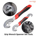 All in One Multipurpose Auto Adjustable Universal Quick Snap n Grip Wrench Spanner Set Tools- Winches-sara collection zone. 
