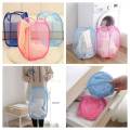Foldable Laundry Basket, Pop Up Dirty Clothes Storage Bag Washing Laundry Basket Bag Bin. 