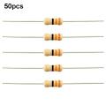33 Ohm 1/4W 5% Tolerance Resistor Carbon Film Resistance 1Pack (50 piece). 