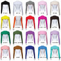 【Pioneer Gong】Women's Muslim Modal Raglan Sleeve Islamic Bolero Malaysia Arm Cover Oversleeve Solid Color Ethnic Lady Shawl for All Seasons.