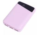 Portable Stylish First Charging Power Bank Case Pink (Use 3 Piece's 18650 Battery).