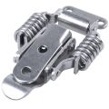 2x Toolbox Draw Compression Spring Toggle Latch Catch Clamp Silver. 