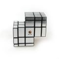 Double 3x3 Conjoined Mirror Face Magic Cube Speed Cube Puzzle Toy For Kids Boys Gift Magic Toys Brain Teasers Kids Gifts.