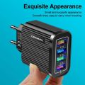 5V3.1A USB Charger Multiple USB Fast Charging 4 Ports Quick Charge QC4.0 Travel Smart Phone Adapter EU US Plug For iPhone Xiaomi. 