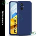 Premium Liquid Silicone Phone case for Xiaomi POCO M5 4G / Xiaomi POCO M4 SG Liquid Silicon Mobile Back Case Soft Silicone Phone Cover.