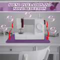 Noise Reduction Mat Sewing Tool for Sewing Machines Reduce Vibrations Prevent Movement and Slipping Table Purple 1Set.