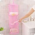 3 Shelf Hanging Storage Net Organizer Bag Bedroom Door Wall Closet Organizers Home storage.