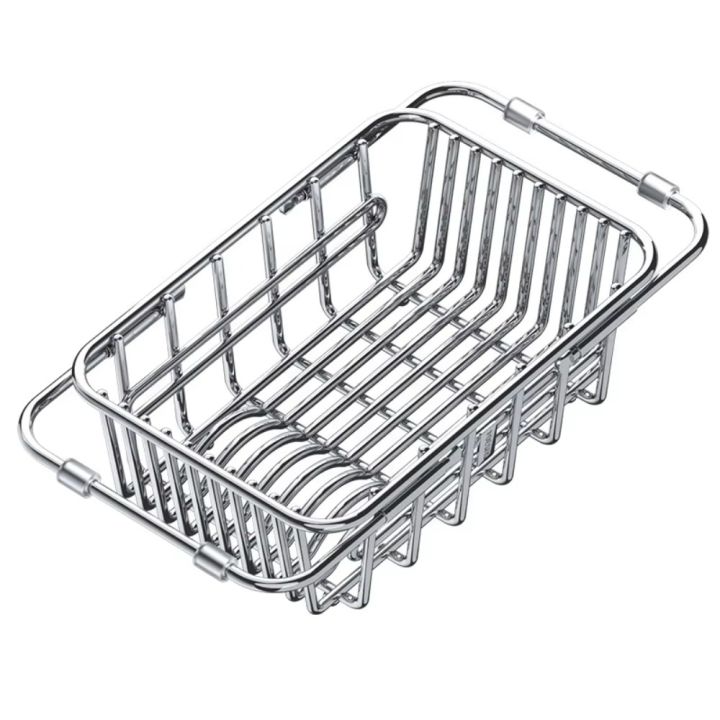 Easy%20Clean%20304%20Stainless%20Steel%20Stainless%20Steel%20Dish%20Drying%20Rack%20Rustproof%20Layer%20Large%20Capacity%20Kitchen%20Sink%20Dish%20Drainer%20Multi-Functional%20Adjustable%20Design%20Adjustable%20Drain%20Basin%20Vegetable%20Storage%20-%20Image%209