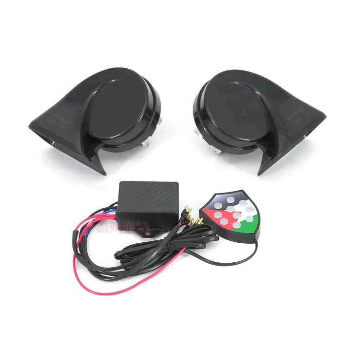 12V%2010%20Sound%20Musical%20Electronic%20Snail%202%20Horn%20-%20Image%202