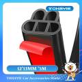 【3C VictoryEagle】TOHAYIE Door Rubber Seal Strips Auto Double Layer Sealing Stickers for Trunk Sound Insulation Weatherstrip Accessories. 