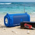 HDY-G47 Bluetooth, SD Card & FM Radio Supported Solar Charging Wireless Speaker With Torchlight.