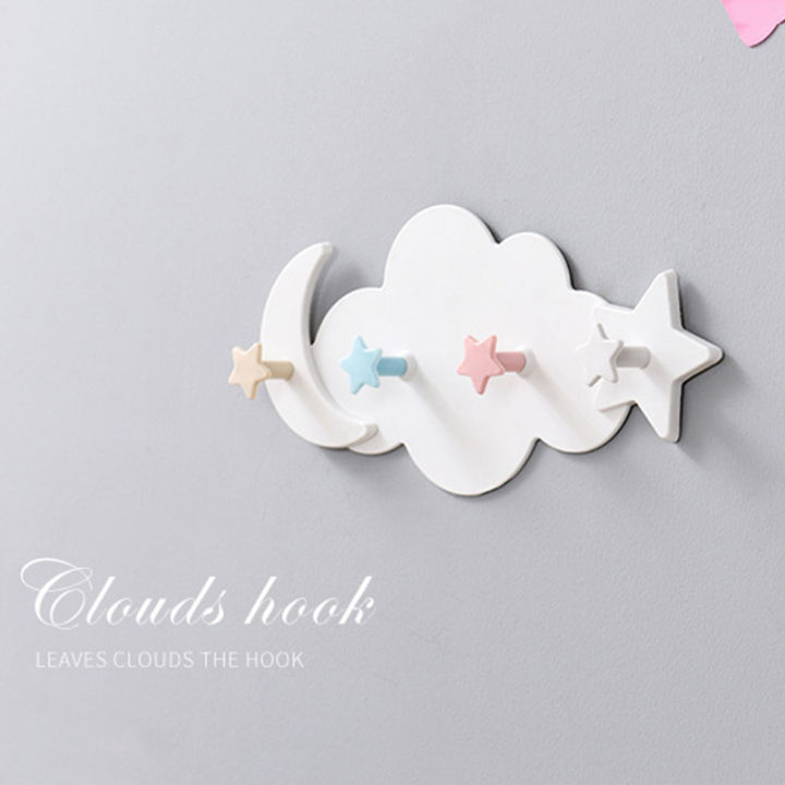 Self%20Adhesive%20Hooks%20Kawaii%20Cartoon%20Cloud%20Children's%20Room%20Hook%20On%20The%20Wall%20Hanging%20Decor%20Seamless%20Door%20Clothes%20Hanger%20Bathroom%20-%20Image%206