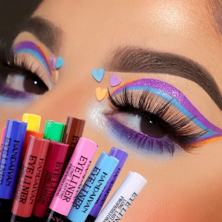 12%20Colors%20Colorful%20Liquid%20Eyeliner%20Pen%20Waterproof%20Long%20Lasting%20No%20Blooming%20Eye%20Liner%20Quick%20Drying%20Matte%20Colored%20Eye%20Liner%20-%20Image%202