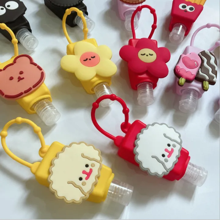 Cute%20Cartoon%20Food%20Silicone%20Hand%20Sanitizer%20Pocketable%20Holder%20With%20Empty%20Bottle%20-%20Image%202