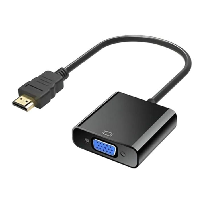 Black Color HDMI to VGA Converter