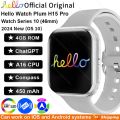 2024 New Smart Hello Watch Series 10 46mm AMOLED 4G ROM GPT NFC Compass Bluetooth Call Clock Smartwatch Men Women PK 3 Pro Plus.