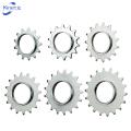KI 13t/14t/15t/16t/17t Fixed Gear Bicycle Wheel Cogs Sprocket With Lock Ring Cycling Accessories For Fixie Track Bike Hub.